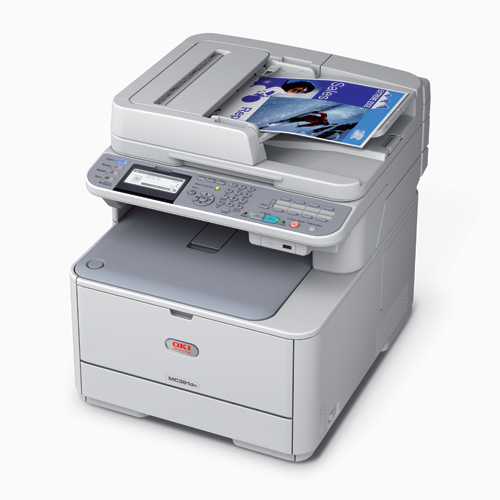 OKI®  MC361dn Digital Laser Color  Multifunction Printer (A4)